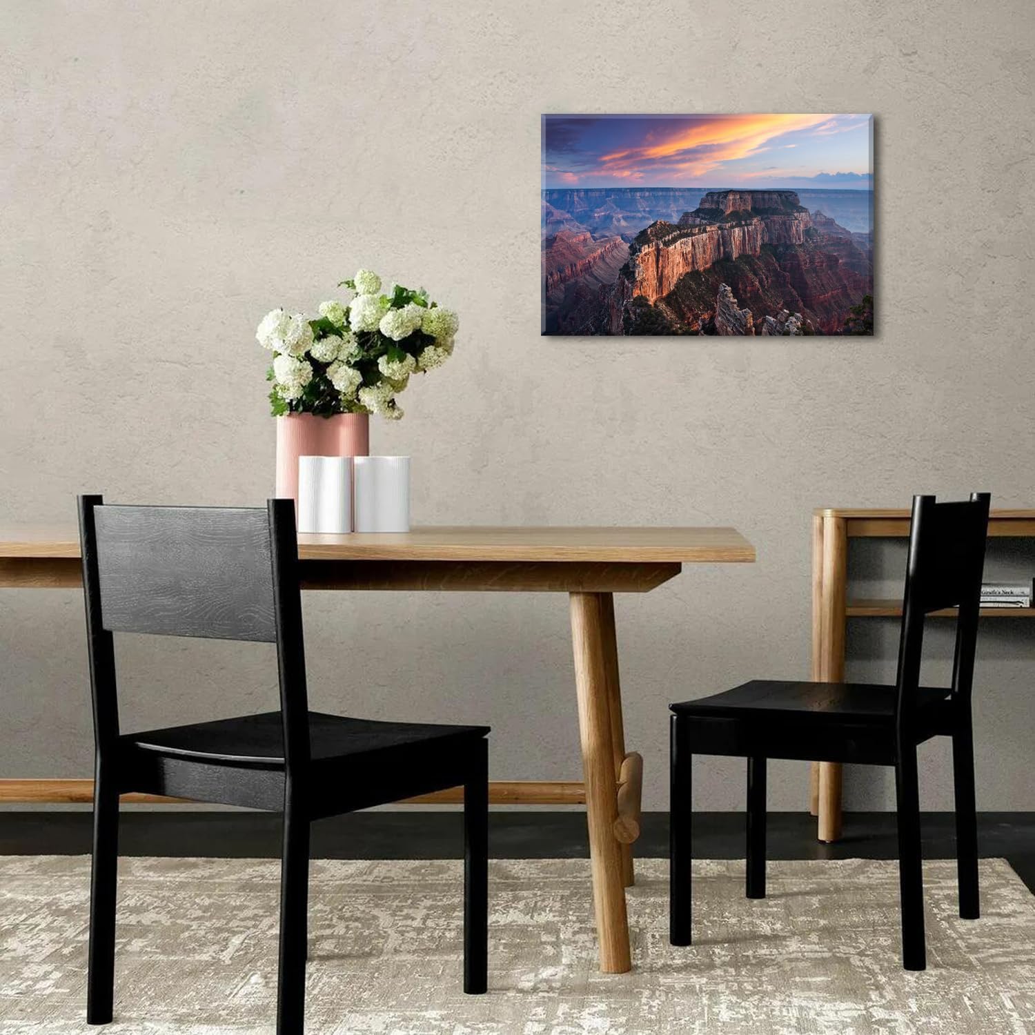 Nature Mountain Wall Art Grand Canyon Wall Pictures for Living Room 16x24" image 5
