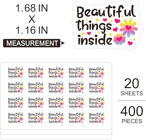 Miniatura 2 de Calcomanías para pequeñas empresas, calcomanías para tiendas pequeñas, calcomanías de negocios de embalaje hecho a mano, calcomanías de