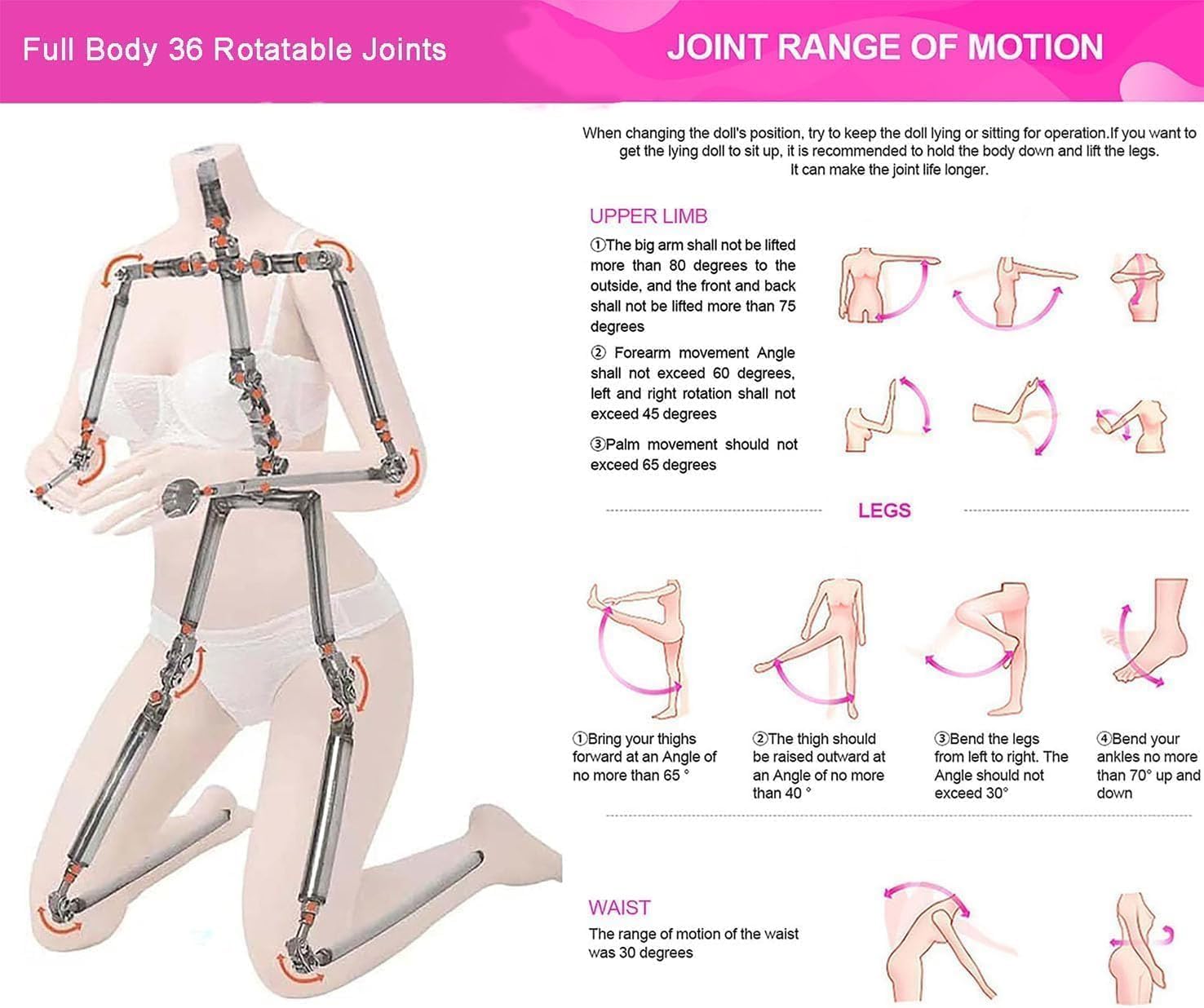 4.230ft/40lb Sex Doll Full Body for Men Torso Female Real Women Lifelike Male Standing Foot TPE Silicone Realistic Love Cheap Anime Big Booty and Butt Adult Toy Life Size Brown Skin Full Size