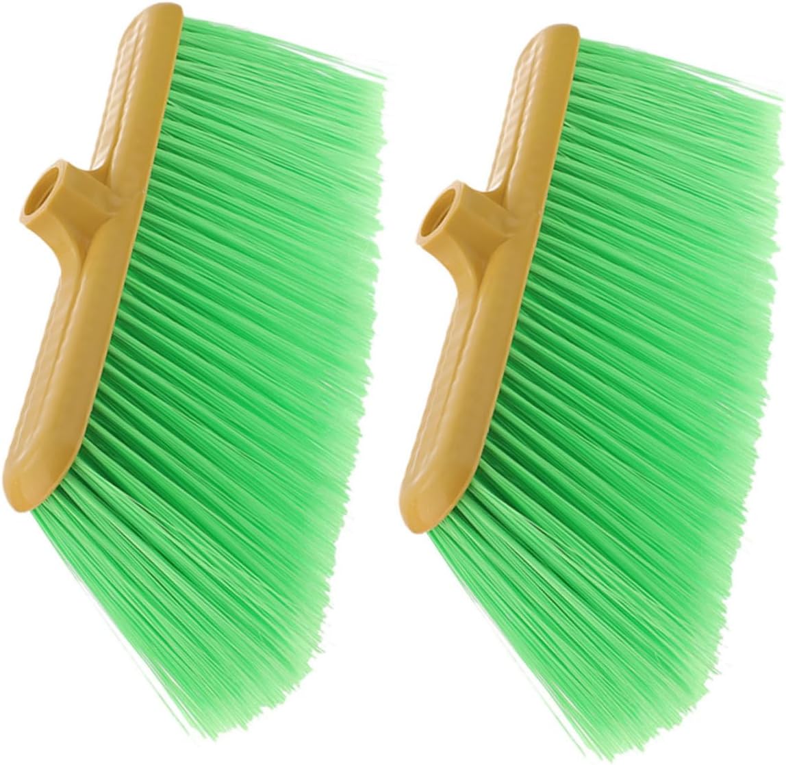 2pcs Replacement Plastic Broom Head Sweeper Accessory for Home and Office Cleaning Broom Parts for Debris Removal Indoor and Outdoor Use