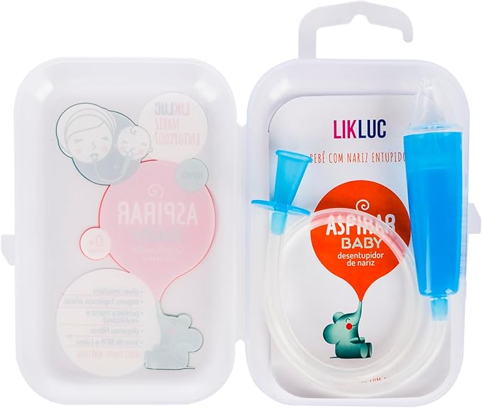 Gripe em bebês: descubra quando ir ao hospital e como agir 2 Likluc Aspirar Baby Aspirador Nasal