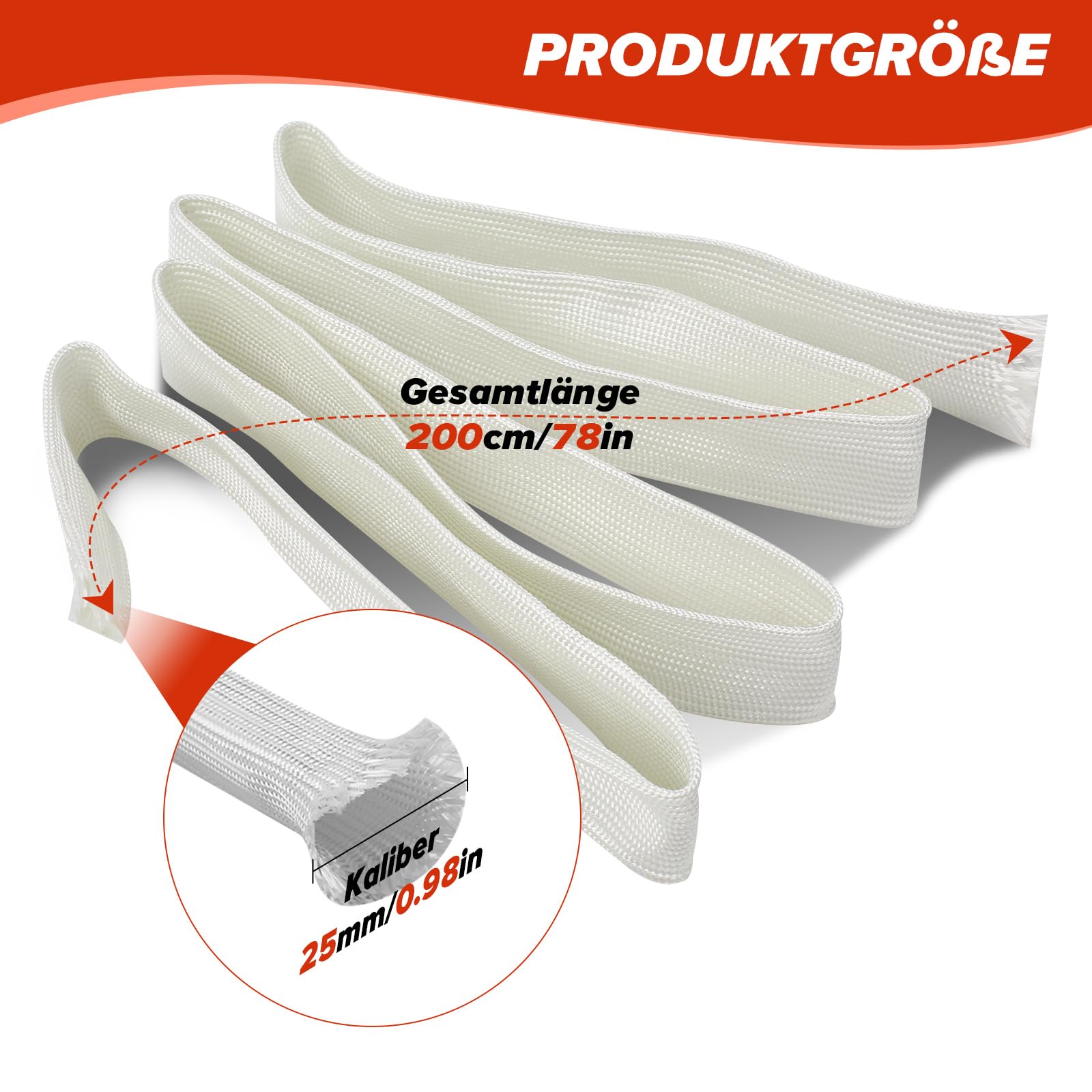 Kachel Uitlaatslang, 200 Cm Uitlaatslang Voor Autoverwarming, 25 Mm Flexibele Dieselgasontluchtingsslang Ynp