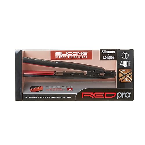 Miniatura 4 de Kiss Products Red Pro - Plancha plana de silicona Protexion, 1 pulgada, 1 libra