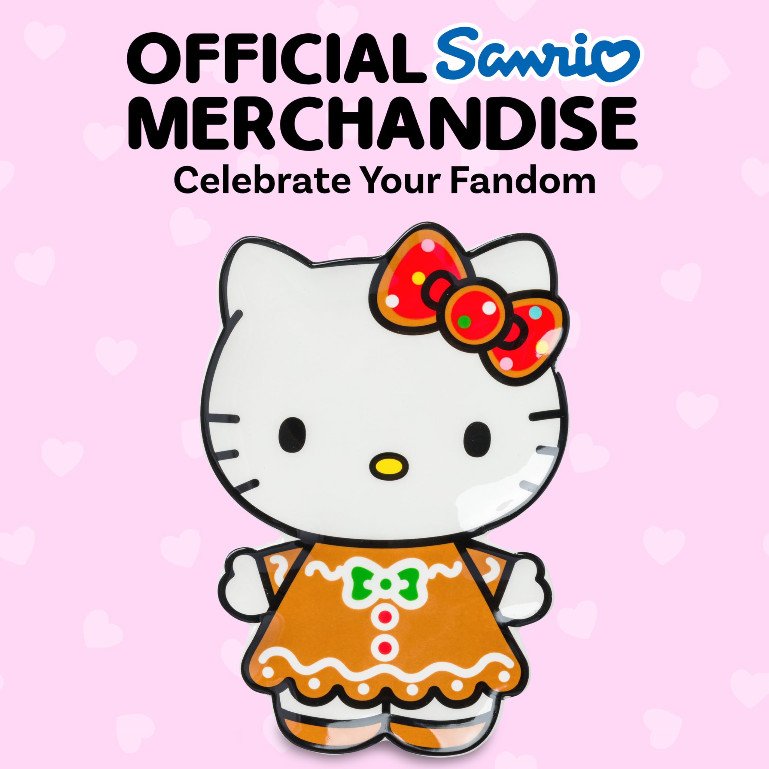 Amazon.com | Silver Buffalo Sanrio Hello Kitty Christmas Holiday