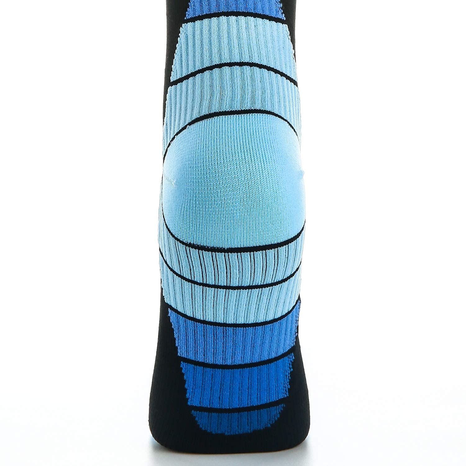 2 Pares Calcetines/Medias de Compresión para Hombres y Mujeres, Running, Deporte, Correr, Senderismo, Volar, Viajar, Varicosas, Embarazo y Médicos