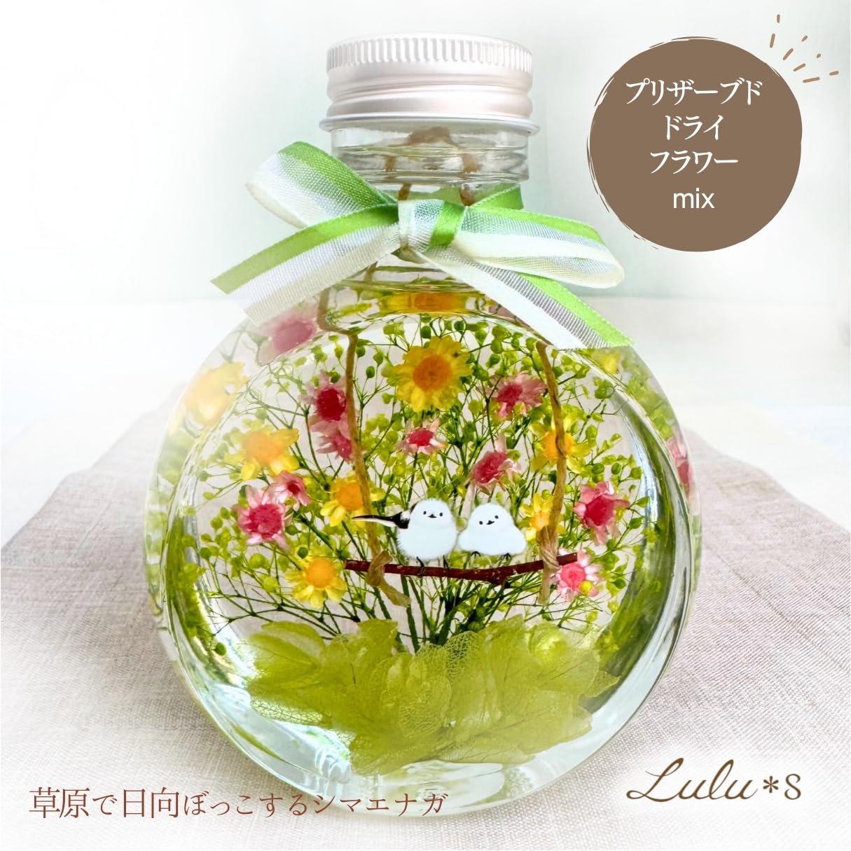 Amazon.co.jp: Lulu's: ハーバリウム