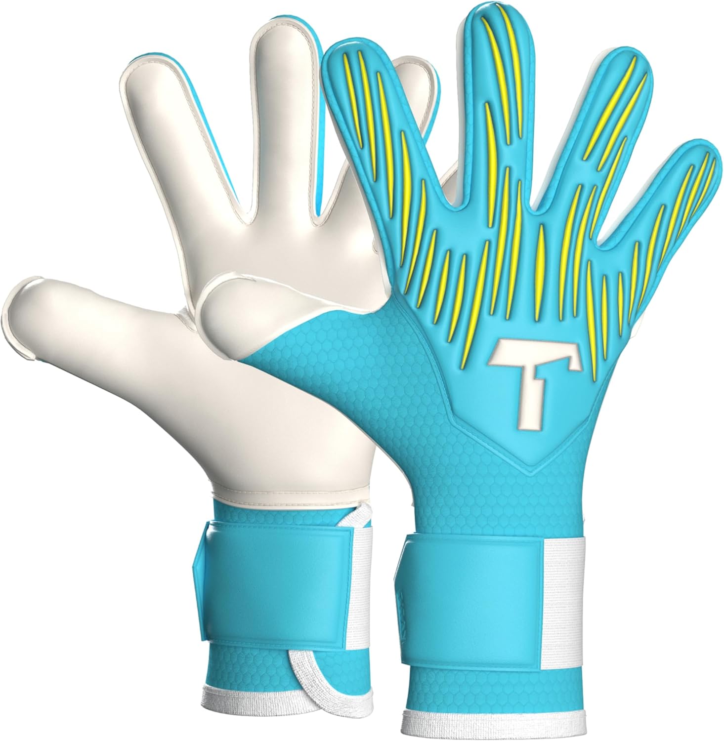 T1TAN Rebel Junior Soccer Gloves Kids - Goalie Gloves for Goalkeeper Football - Kids & Youth