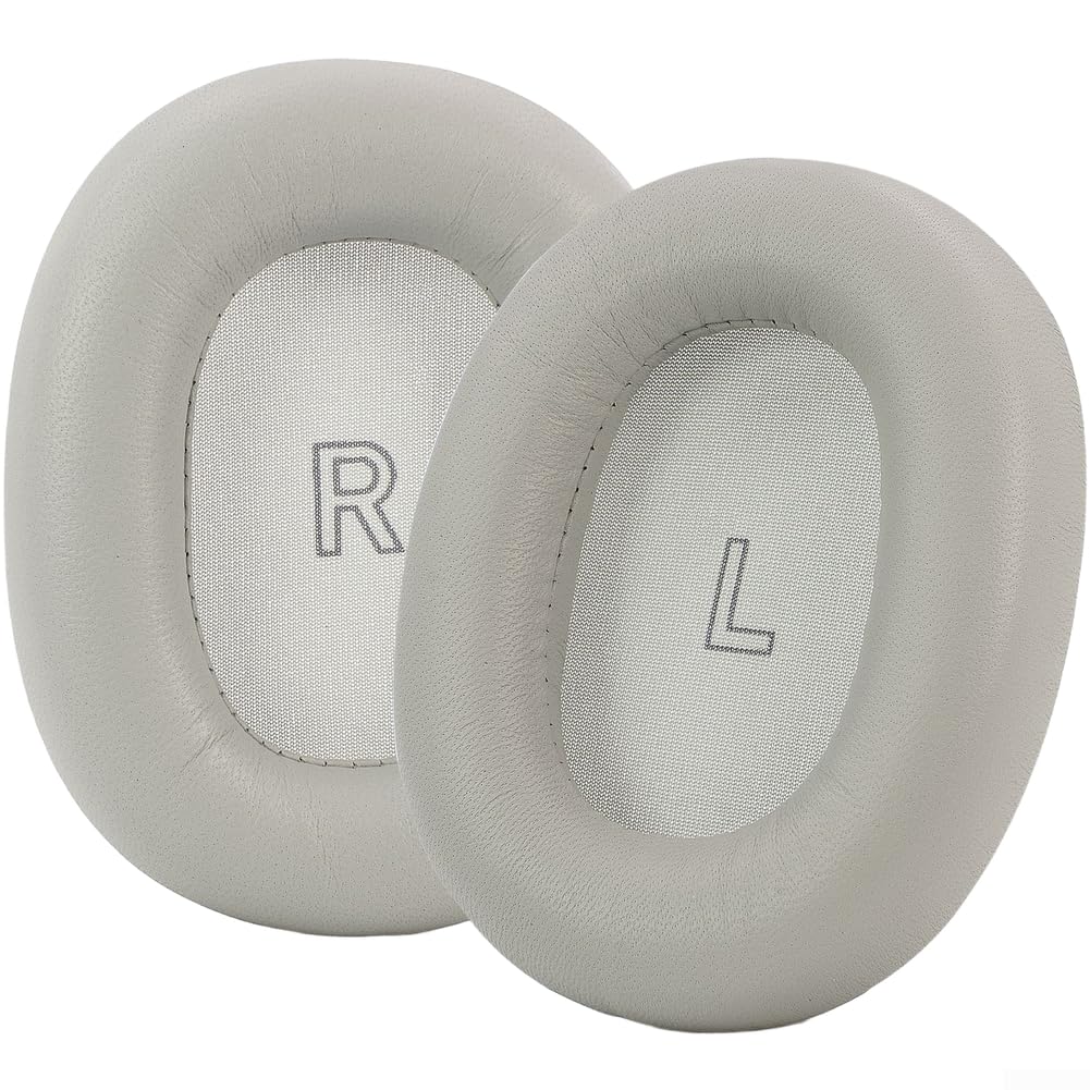 Zoegneer Almohadillas de repuesto para auriculares B&O H95 con cancelación de ruido con espuma viscoelástica, fundas de piel de proteína para un ajuste cómodo y seguro y fácil instalación, color negro