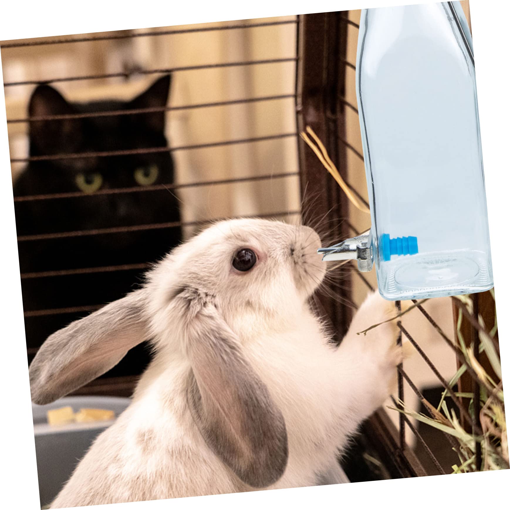 SUPVOX Bebedero para Mascotas Botella Pequeña para Conejos Dispensador De Agua para Conejos Botella Colgante para Comedero Antigoteo para Bebedero para Hámsteres