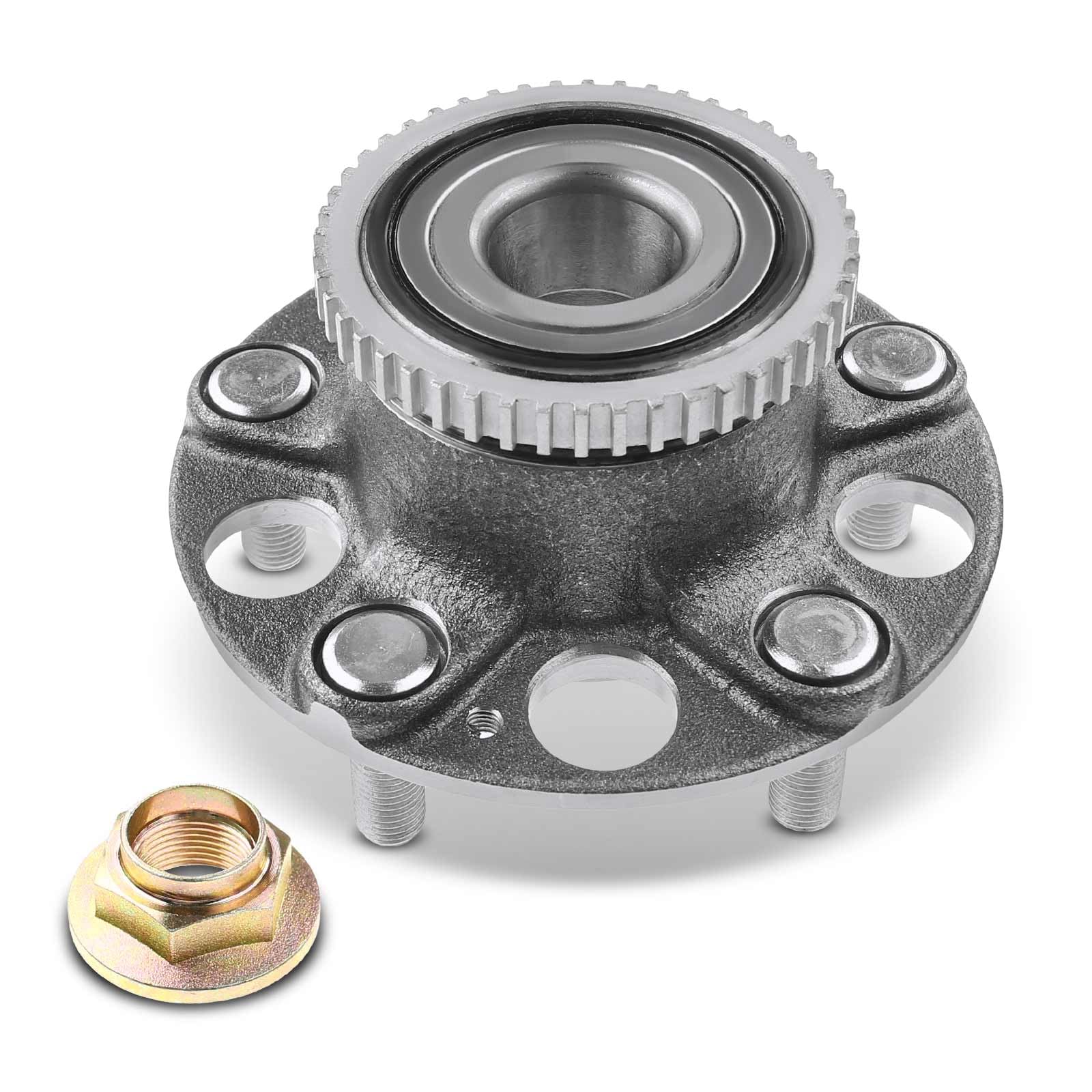 Frankberg Kit de cojinete de cubo de rueda con anillo sensor ABS eje | Con anillo sensor Sensor de Velocidad de las Ruedas Sensor ABS, eje trasero
