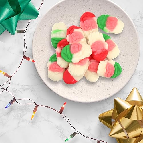 Miniatura 2 de Caramelos temáticos de Navidad para cuencos de dulces, adornos de cupcakes y rellenos de calcetines, aperitivos festivos, 4 onzas (paquete de 3)