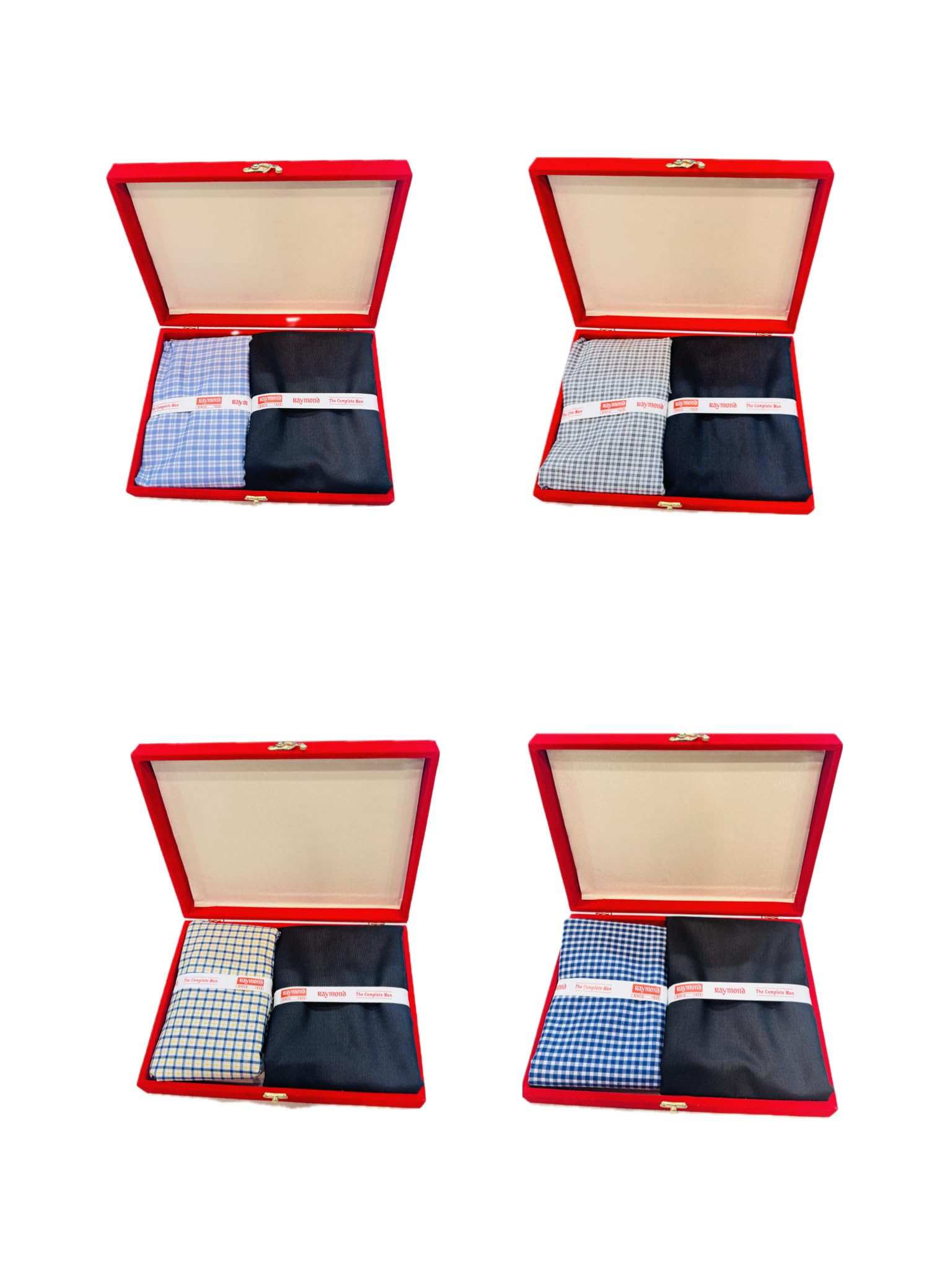Trouser Shirt Fabric VELVET Combo Box (Multicolour, Unstitched, All Weather Fabric) (MULTICOLOUR, PACK OF 4)-image-22