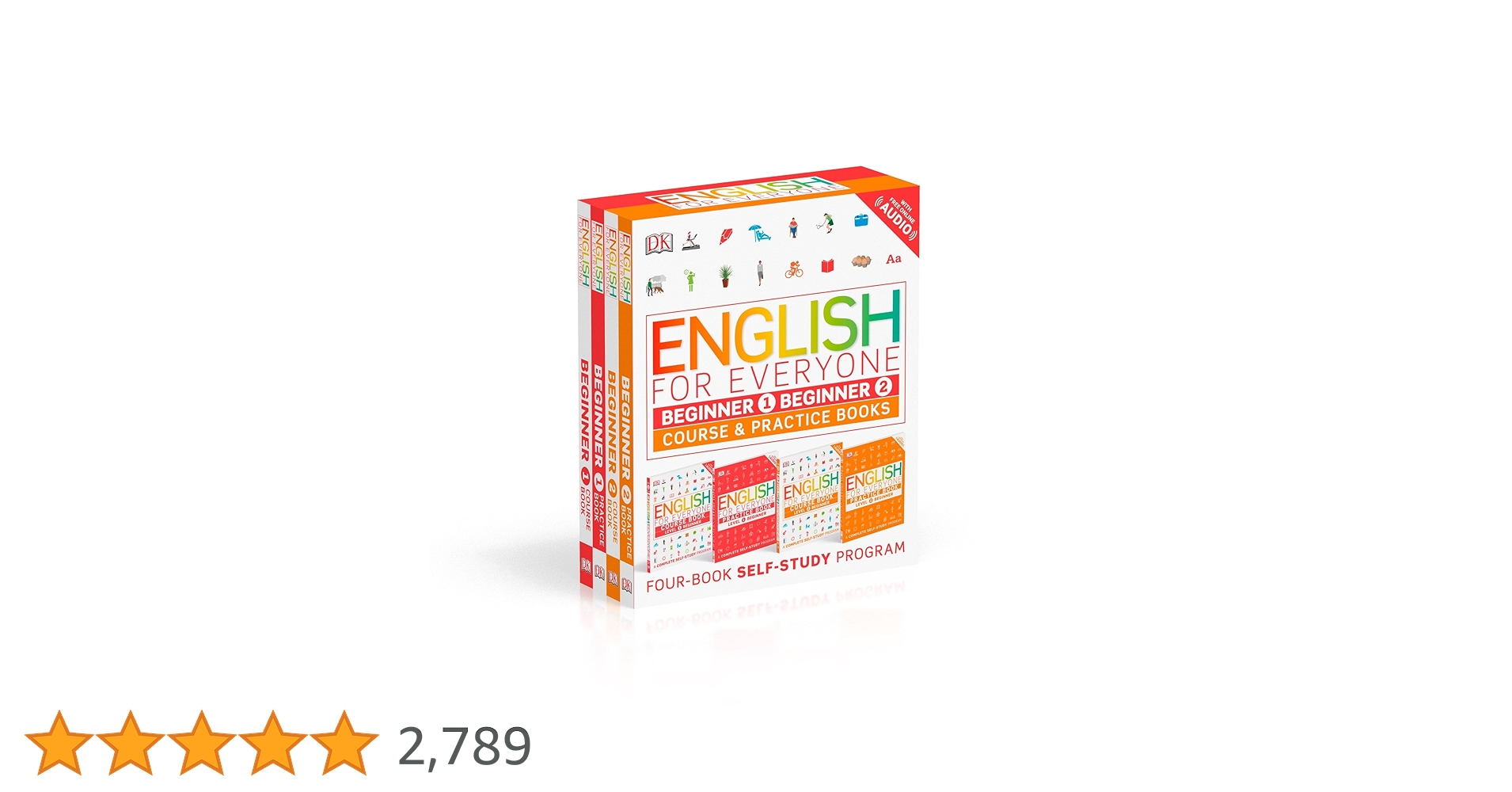 [専用]ENGLISH FOR EVERYONE BEGINNER 4冊セット English for Everyone: Beginner Box Set: Course and Practice