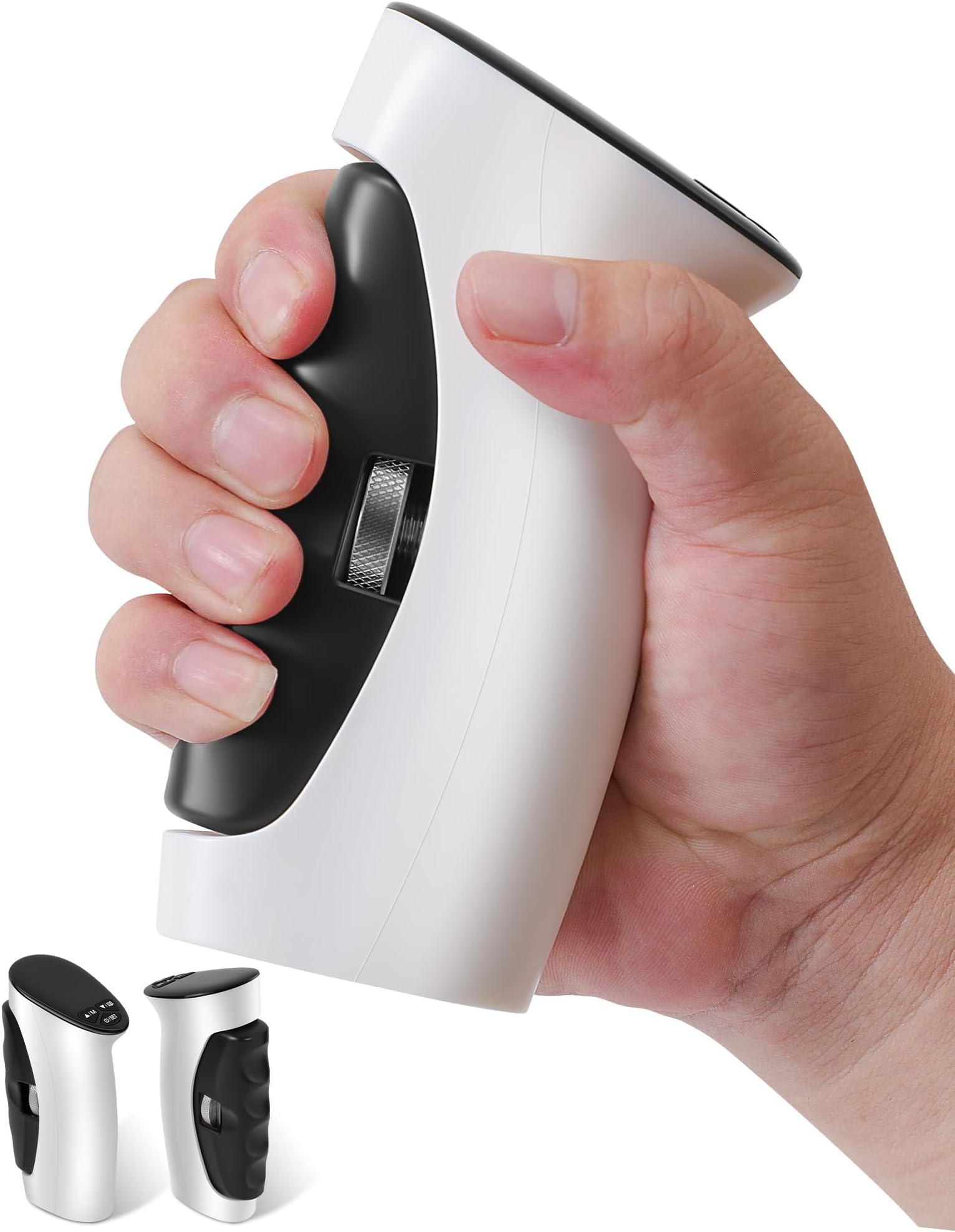Hand Grip Strength Tester Dynamometer: Digital Electronic Measure Gripper Muscle Grips Test Meter Handgrip Pressure Measurement Device - Handheld Squeeze Force Gauge Dynometer