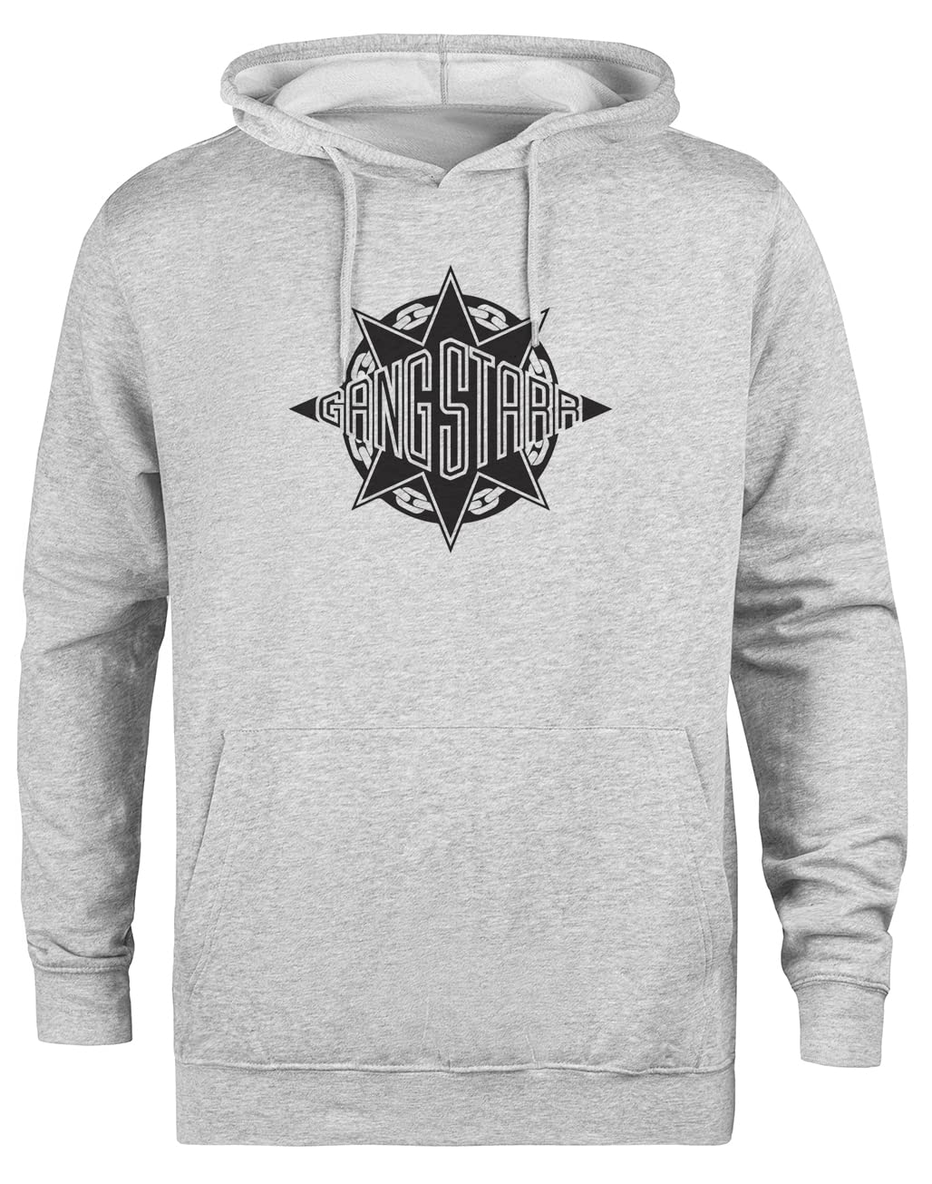 Gangstarr 90s Hip Hop Rap Felpa con Cappuccio Grigia Unisex Giacca con Cappuccio Ecologica