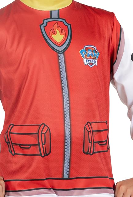 Foto 4 de 5 de Ciao - Marshall disfraz niño original Paw Patrol Patrulla Canina (Talla 5-7 años) con sombrero y mini linterna
