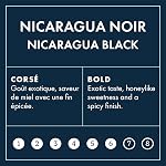 Virgin Hill Coffee - Nicaragua Black - Bold Intensity & Dark Roast - One Kilo of High-Grade Coffee Beans - 1 kg / 2.2 lbs