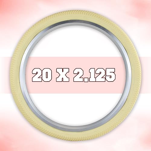 Miniatura 2 de ZUKKA Neumático de bicicleta de 20 pulgadas 20 x 2.125 neumáticos de repuesto plegables para BMX, bicicleta de montaña MTB, bicicleta infantil,