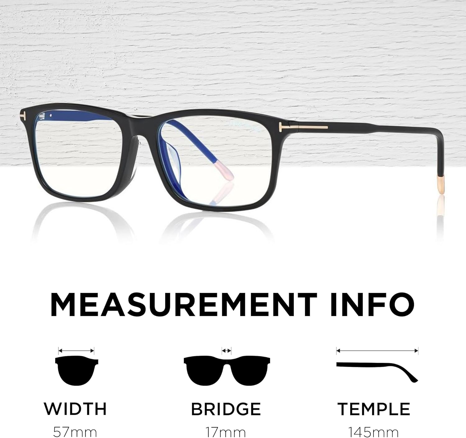 Tom Ford FT5646-D-B Rectangular Shape Eyeglass Frame With Luxury Eyewear Kit - Image 5