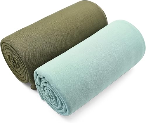 Accesorios de fotografía para recién nacidos, accesorios para fotos de bebé, manta envolvente para bebés niños y niñas (oliva y salvia)