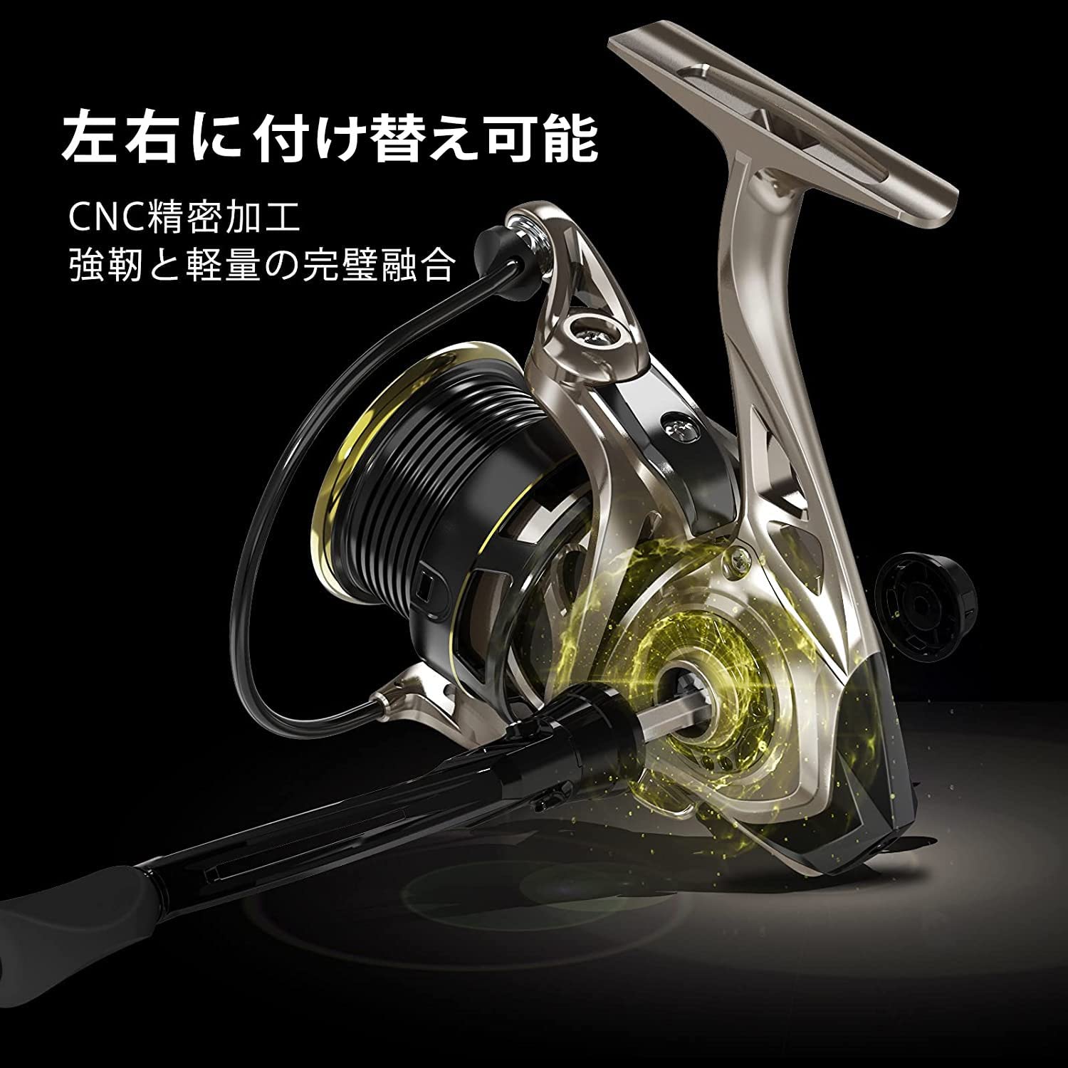 Amazon | ワタチャンプ(WATACHAMP) スピニングリール ShieldII 釣り