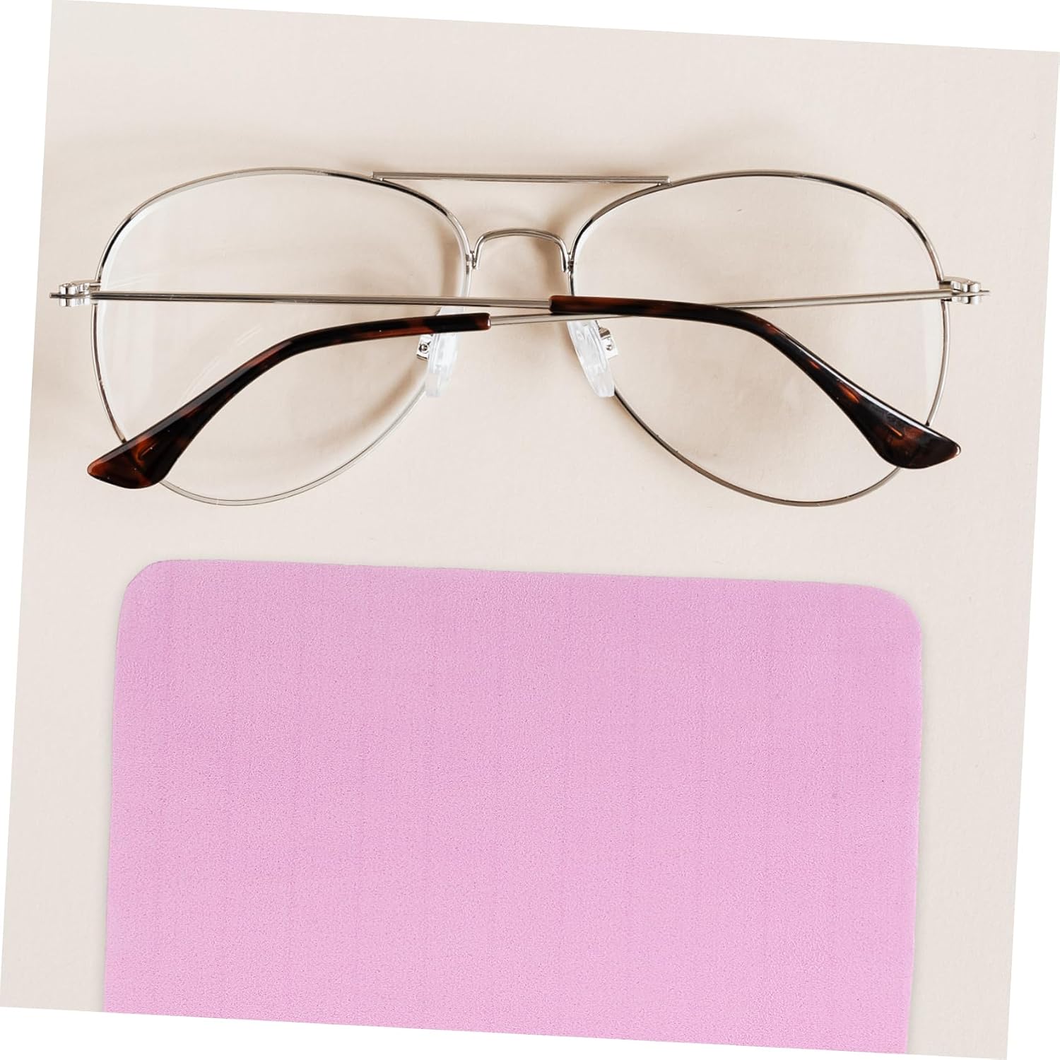 10 Pack Microfiber Eyeglass Cleaning Cloths Lint-Free Screen Clean Cloths for Glasses Phone Tablet Camera Laptop Removes Smudges and Fingerprints 6.88 X 5.70 in