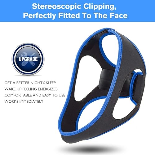 Miniatura 3 de Snoring Chin Strap Chin Strap for snoring by KELIHAWK Anti Snoring Chin Strap Sleep Devices Snore Sleep aid Sleep Aid Device Snoring Solution Stop