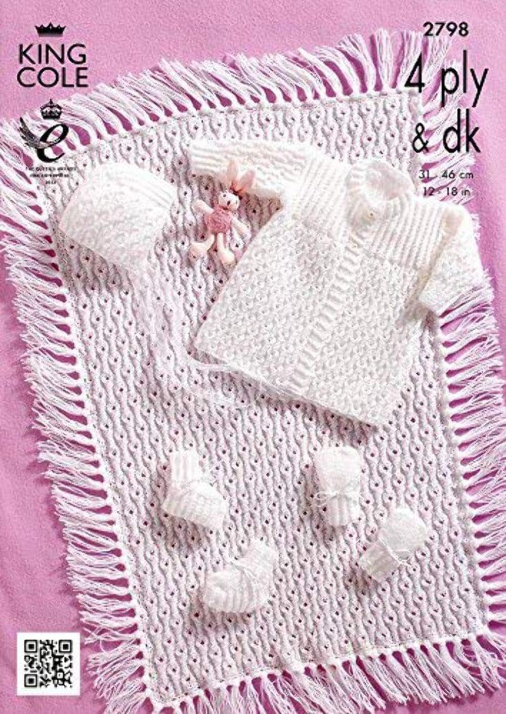 King Cole Pattern 2798 4ply and DK Baby Set