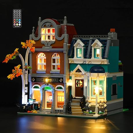 Remote-Controlled Lego 10270 Creator Library Lighting Kit