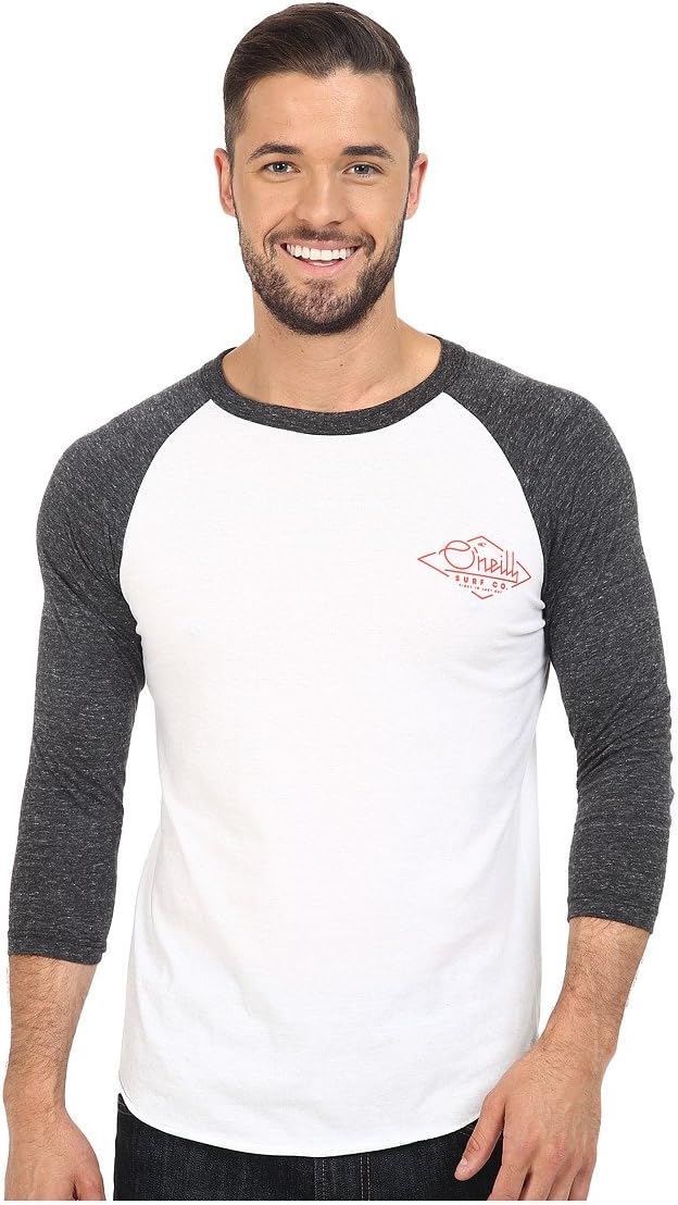 O'Neill Men's 3/4 Sleeve Raglan Tee Shirt