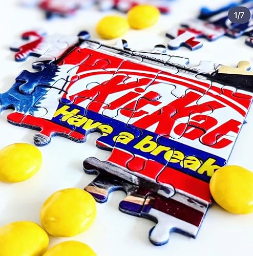 Miniatura 5 de Rompecabezas de 1000 piezas Sweet Memories de los años 80  Dulces retro  Rompecabezas sostenible para adultos  Tablero 100% reciclado premium