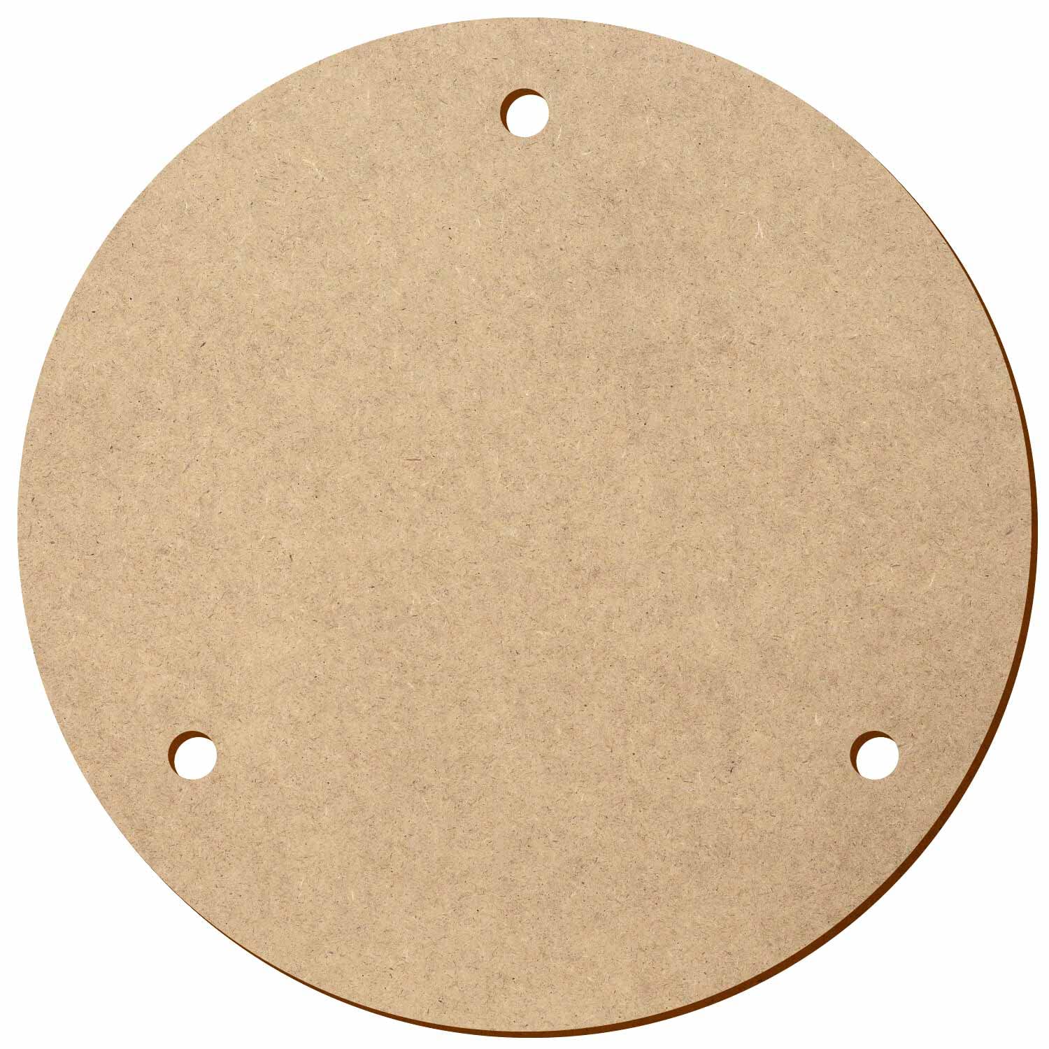 Tablero de madera DM con 3 agujeros, 5-50 cm, paquete con 25 unidades, ancho 40 cm
