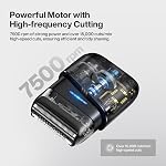 Foil Shaver for Men, Protable Shavers with Double Floating Blade, IPX7 Electric Razor Men with UV Lamp, Cordless & Painless Electric Shaver for Men with Auto Travel Lock, USB-C Rechargeable Trimmer