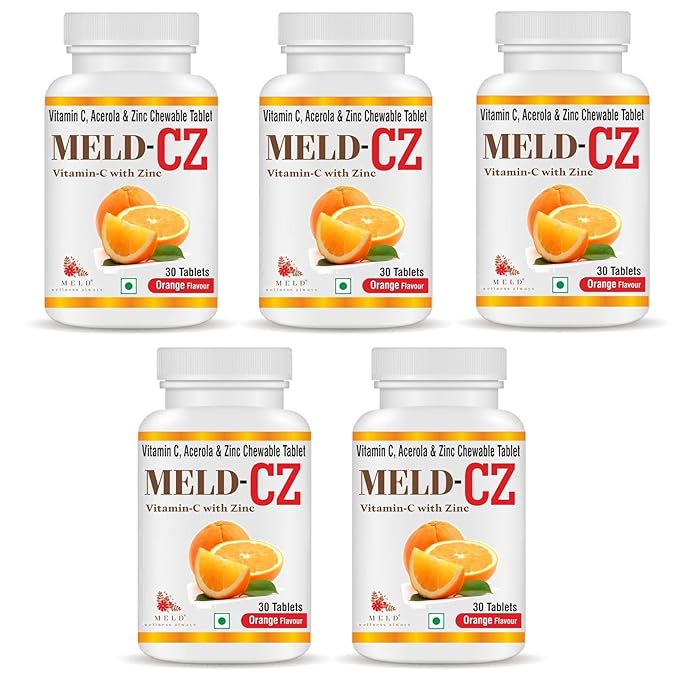 Buy MELD CZ Acerola Extract Vitamin C with Zinc Immunity Booster