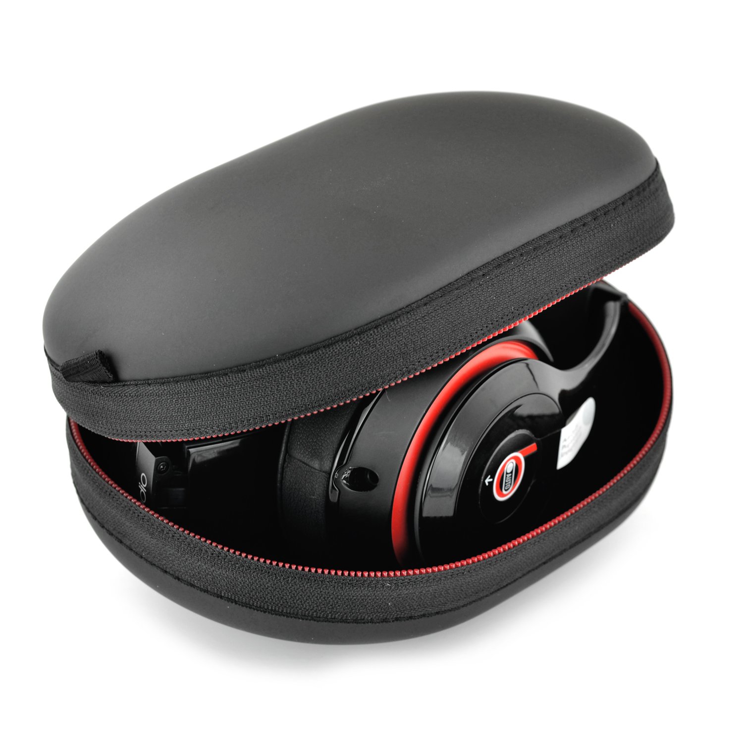Tzou Matte Zipper Earphones Carrying Case for Beats Monster by Dr