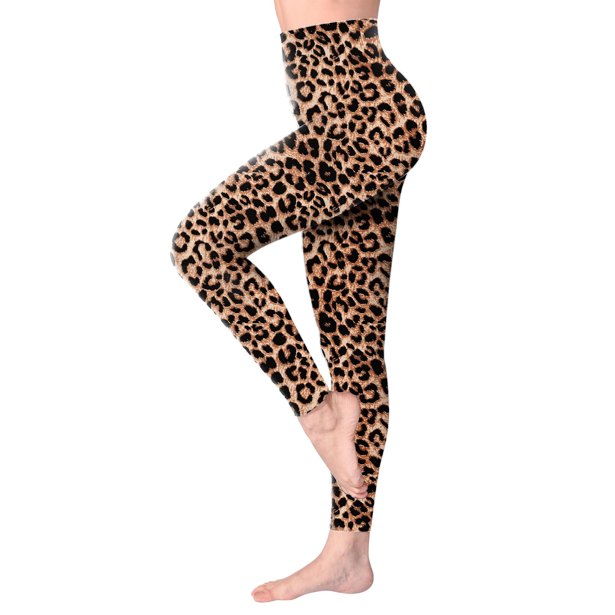 SINOPHANT Leggins Vita Alta Donna, Leggings Donna Fitness Pantaloni Yoga Controllo della Pancia Opaco Elastici Morbido per Sportivi o Casual