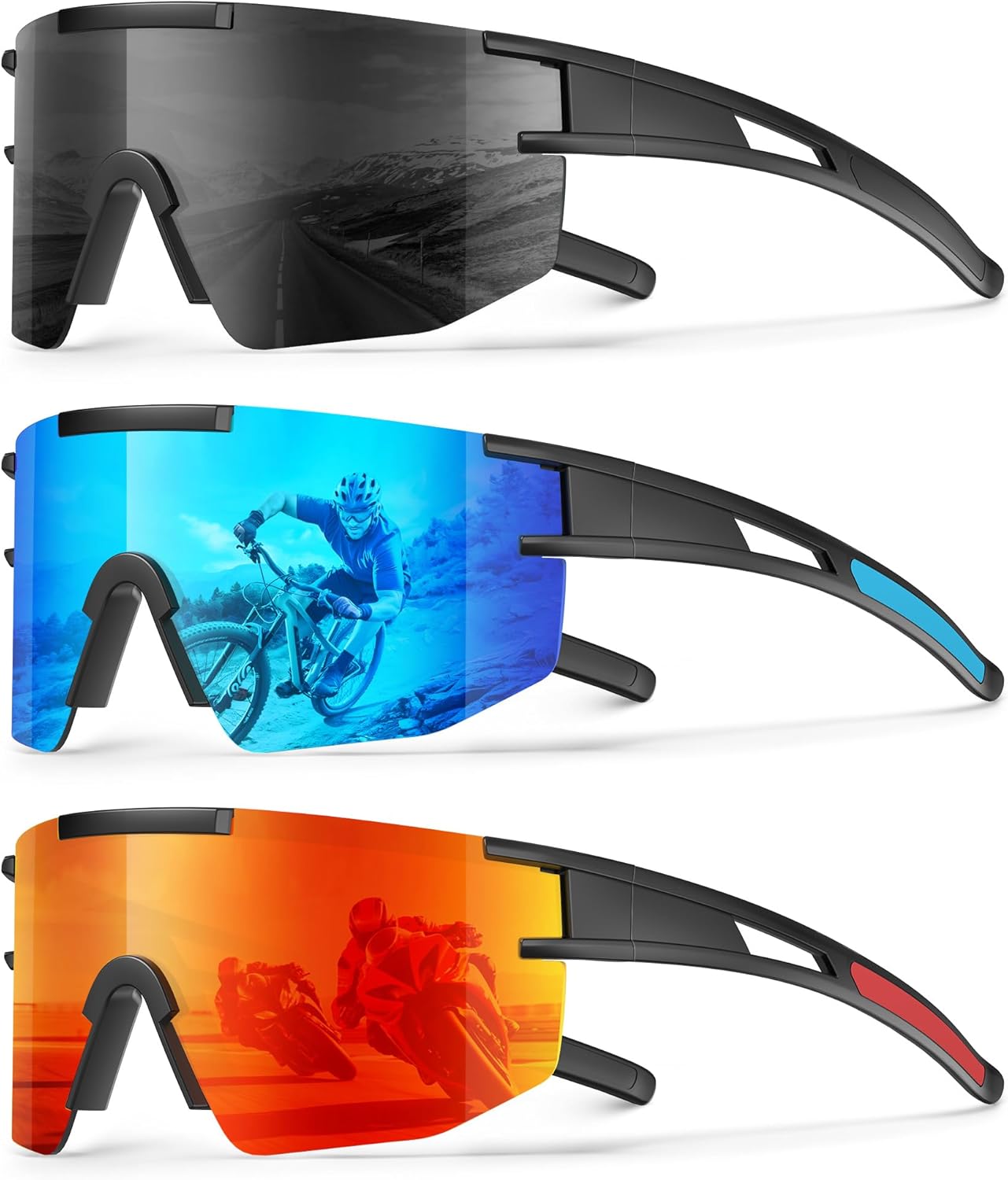 KALIYADI Polarized Sports-Sunglasses...