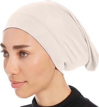 Hijab Caps Underscarf for Women Black Hijab Cap Underscarf Turban Dreadlocks Tube Muslim Accessories Headscarf