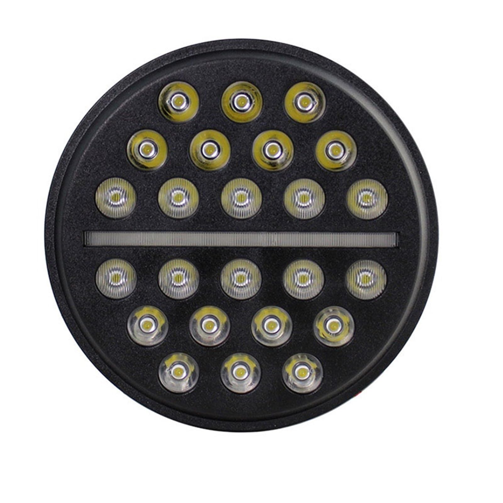 Faro LED Moto Per Jeep Per Wrangler Fuoristrada 4x4 Moto 7 Pollici 5.75 4. Faro Anteriore LED Rotondo Abbagliante Anabbagliante Con DRL