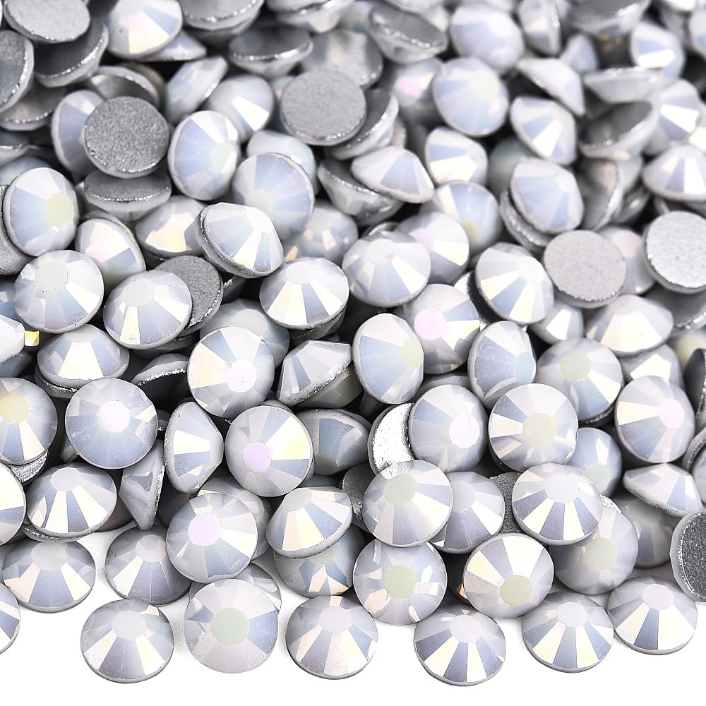 Flat Rhinestones Bedazzling Gems for Clothes Starlight White SS20 1440pcs