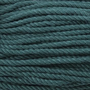 Rope and Cord Twisted Cotton Rope- 15 7 Different Lengths- 3 Twisted Strands