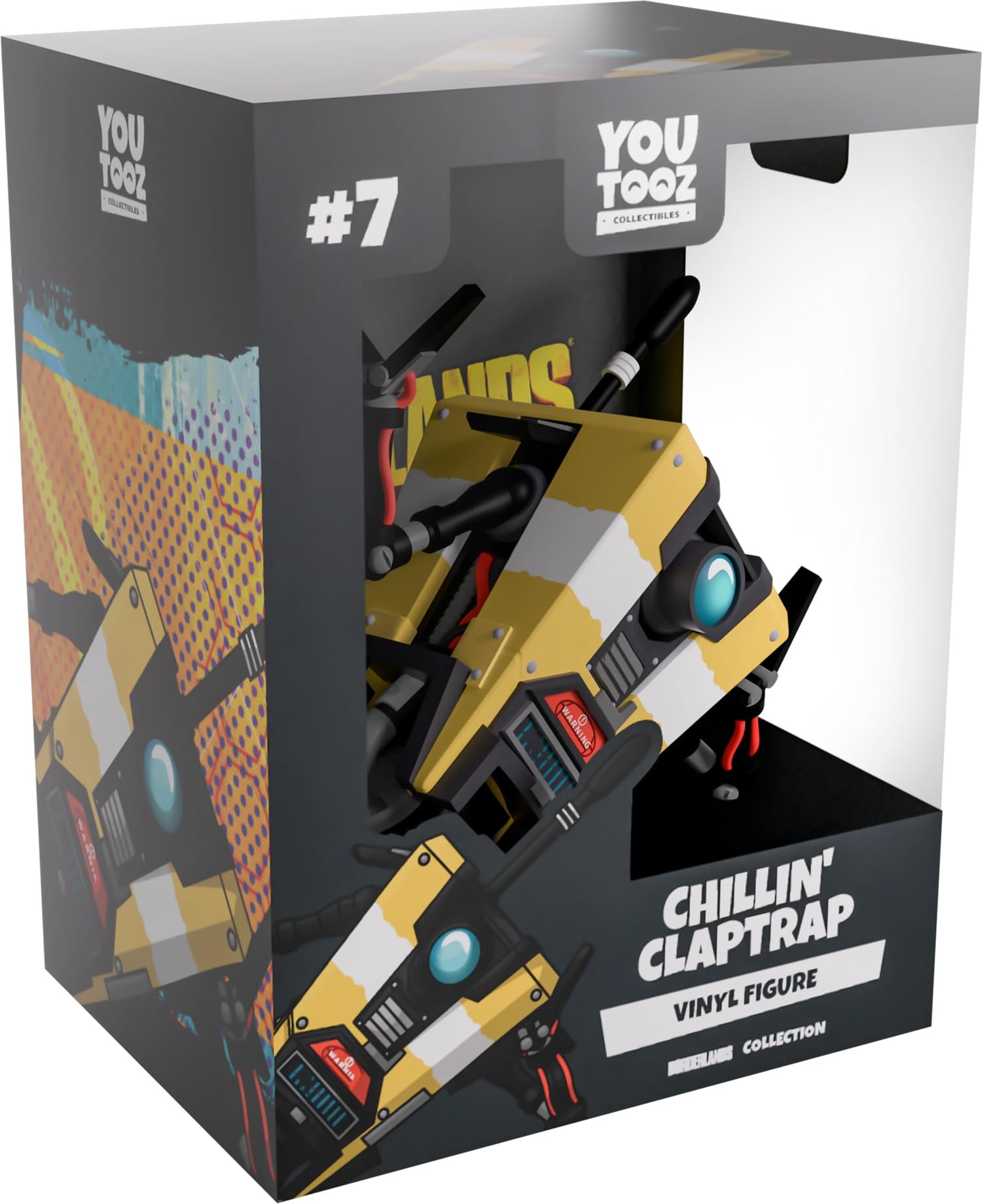 Youtooz - Borderlands: Chillin Claptrap, 8,9 cm de haut