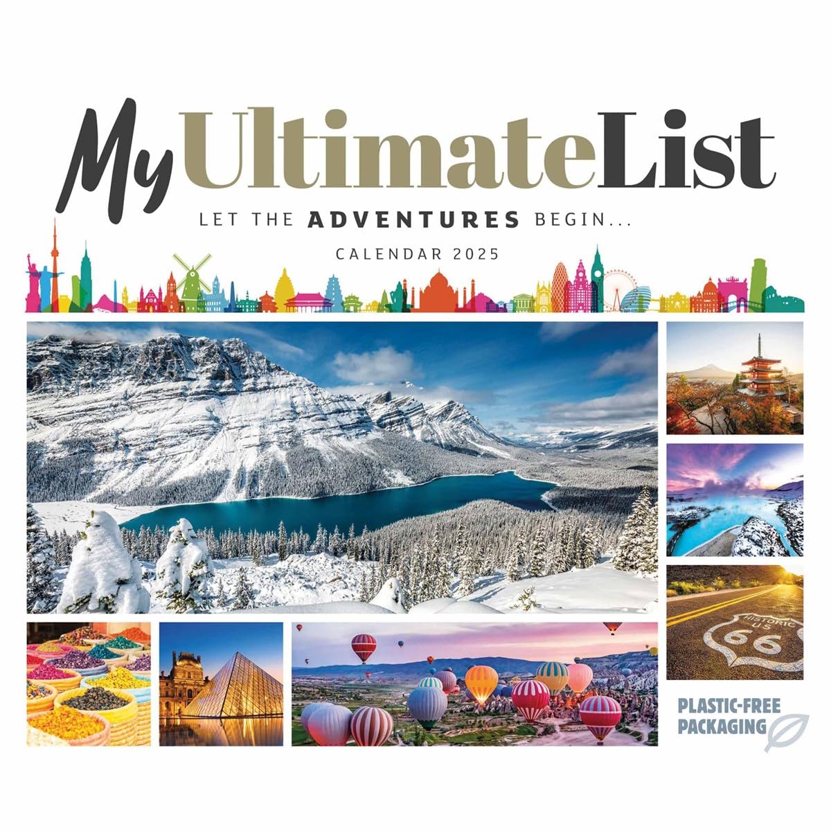 My Ulitimate List – Lass das Abenteuer beginnen 2025: Original Carousel-Tagesabreißkalender [Kalendar]