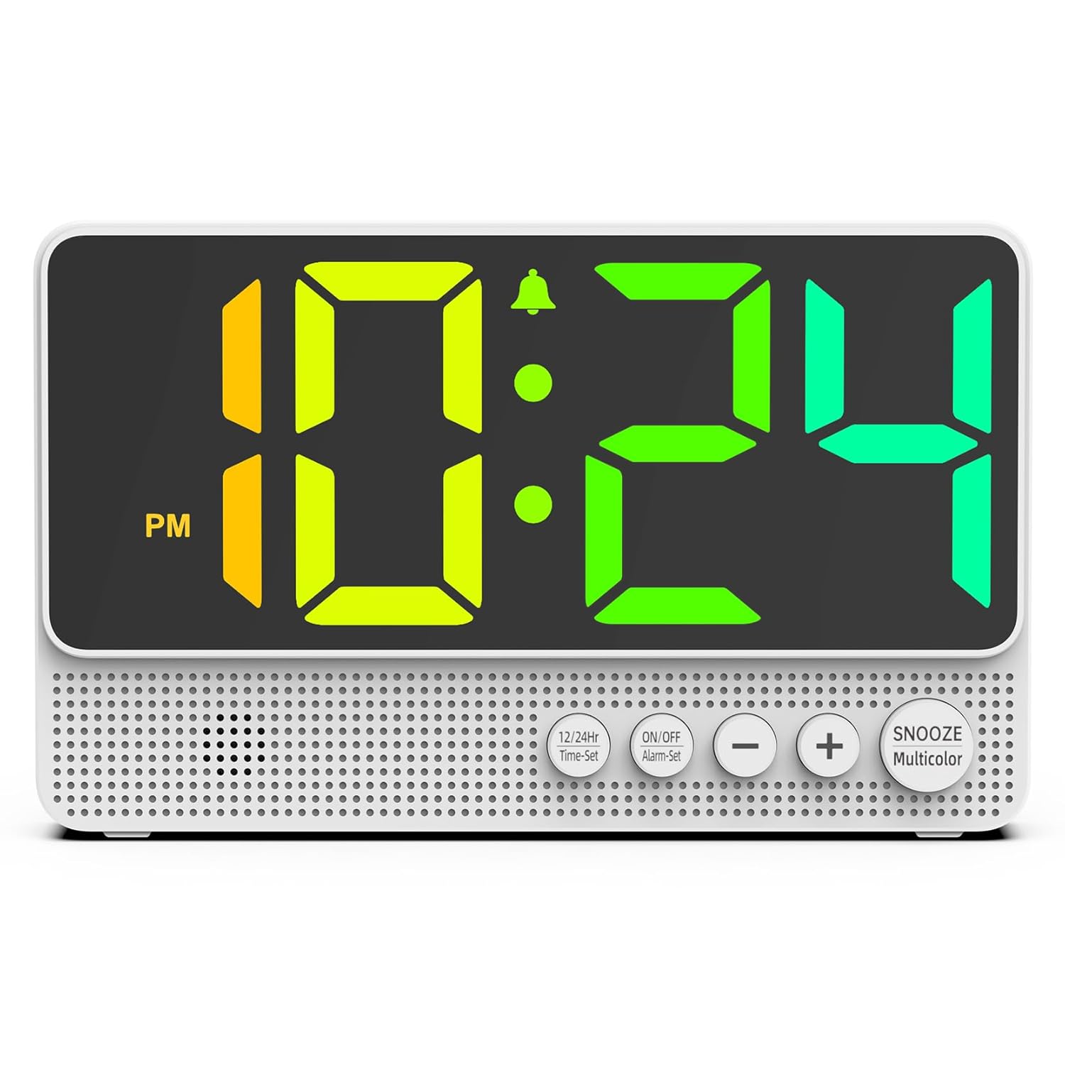 Buy [Simple] Alarm Clock for Bedroom, Small LED Digital Clock with