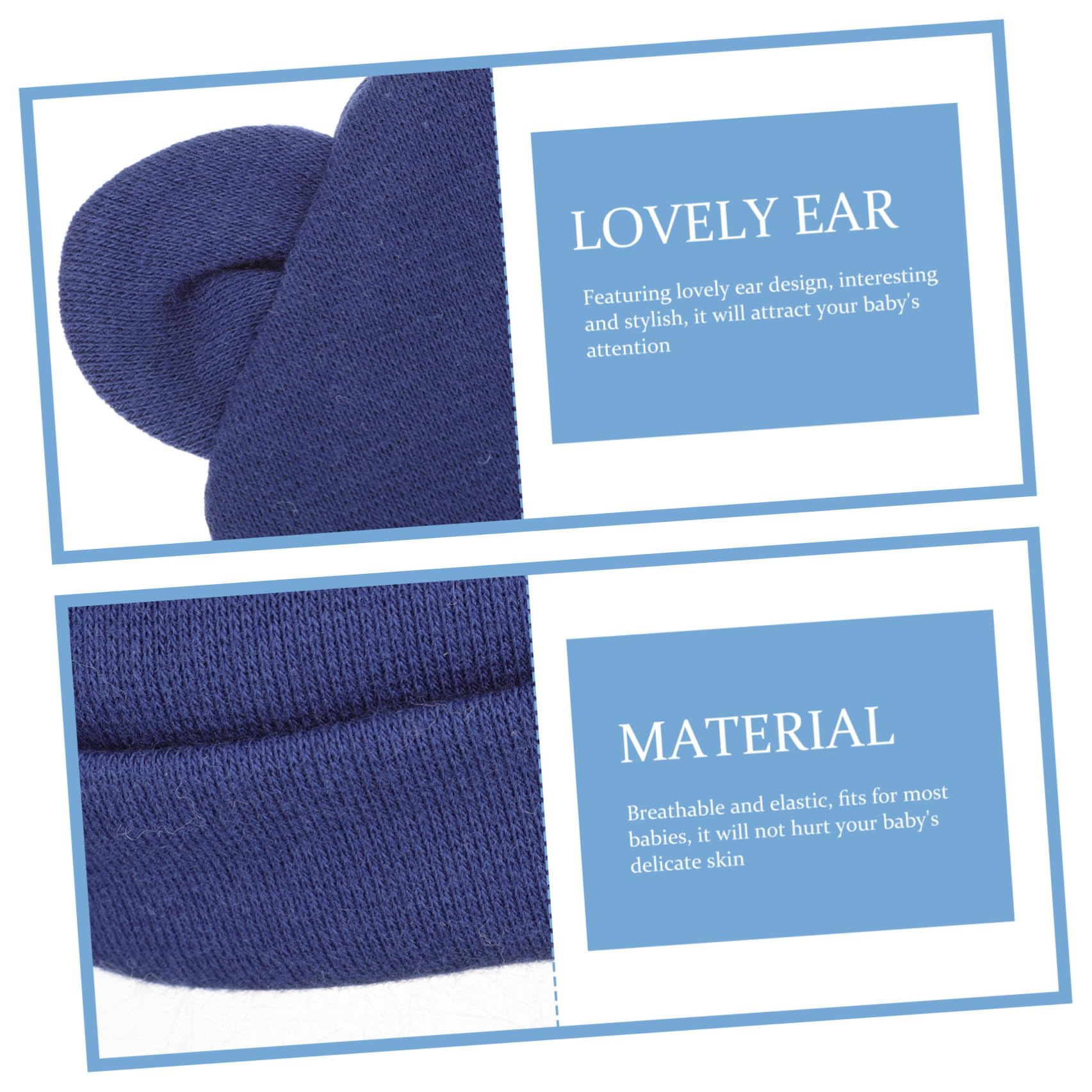 BESPORTBLE Cappello con Orecchie D'Orso Cappello per Ragazzi E Ragazze Cappelli per Berretto per Neonati Cappello per Bambine Cappelli per Neonati Cappelli per Neonati Cappelli