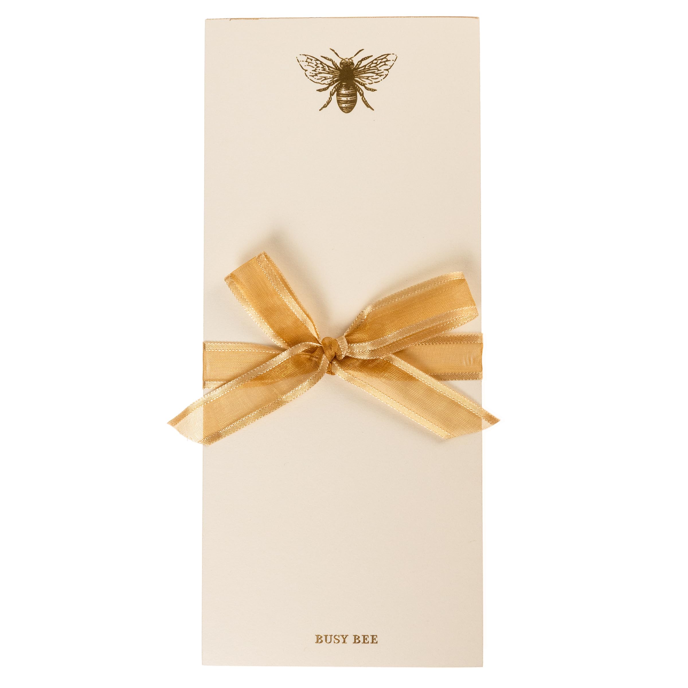 Graphique Bee Designer List Pad Luxe Collection Gold Foil Embossed To-Do Notepad Writing Pad with150 Pages 4 x