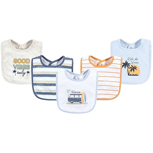 Miniatura 22 de Hudson Baby - Baberos unisex de algodón para bebés, Caballeros, talla única