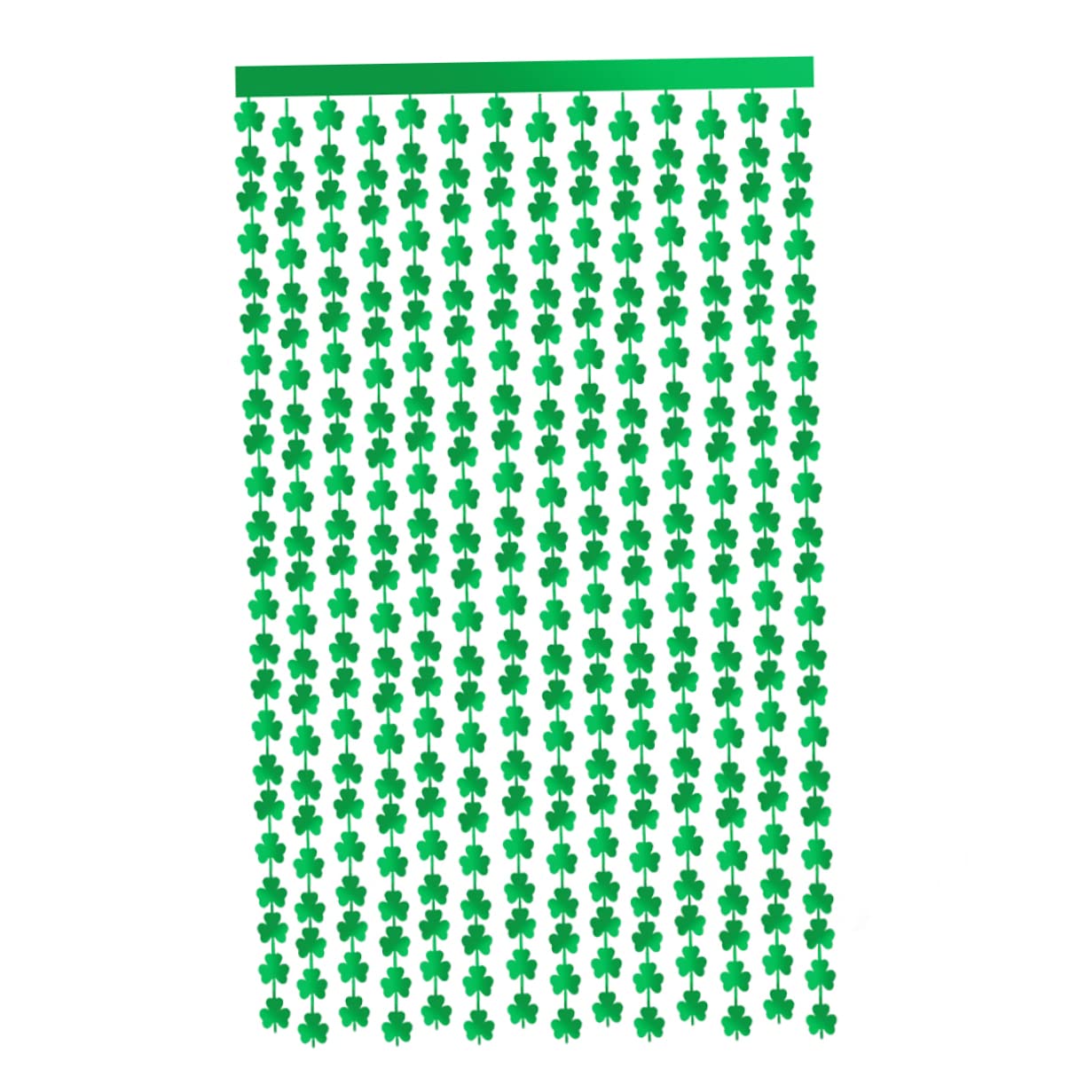 GOOHOCHY 1pack Door Hanging Decor Patrick's Day Festival Door Curtain Green Decor for Home and Party and Reusable Bright Color Design for Festive Atmosphere