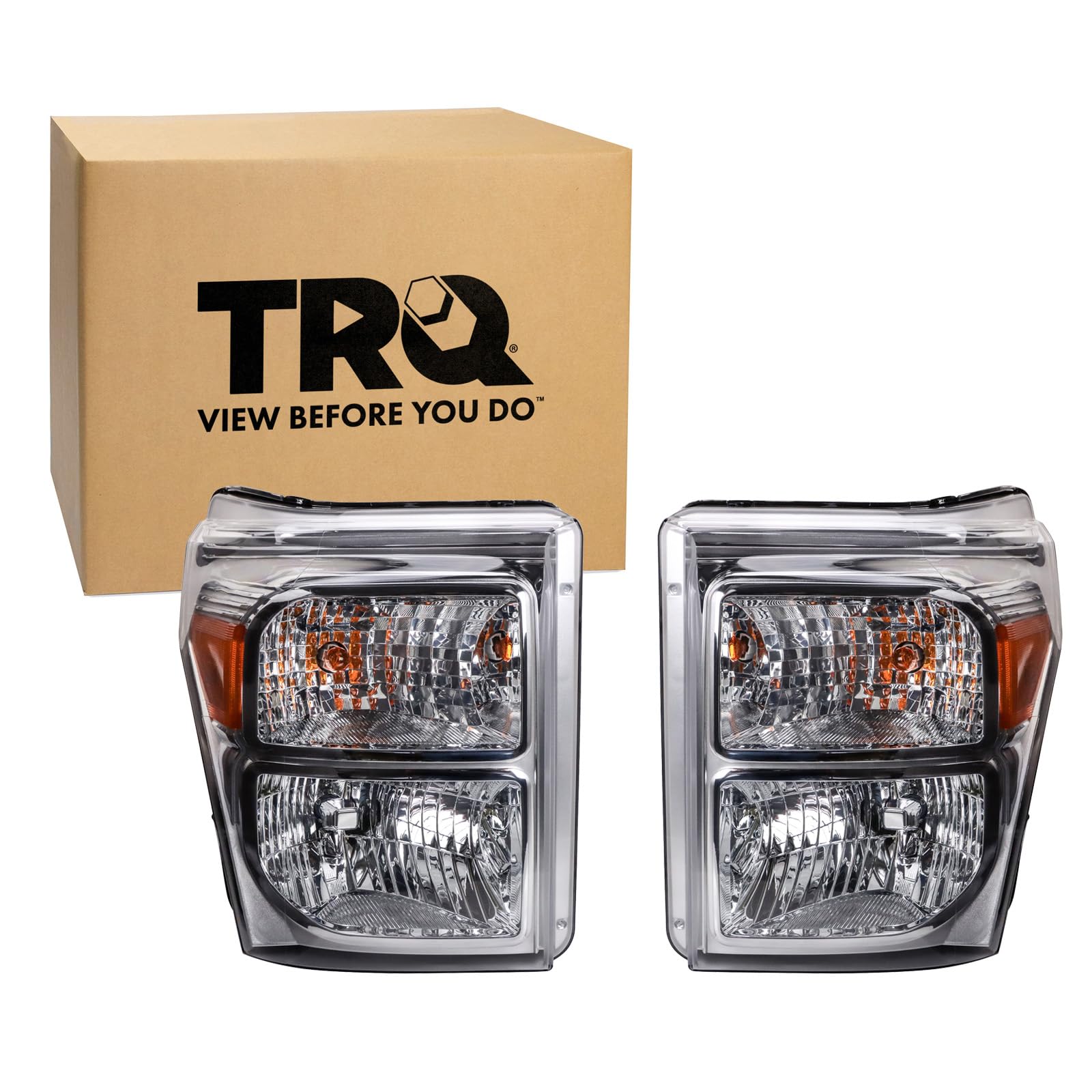 TRQ Headlight Assembly Set