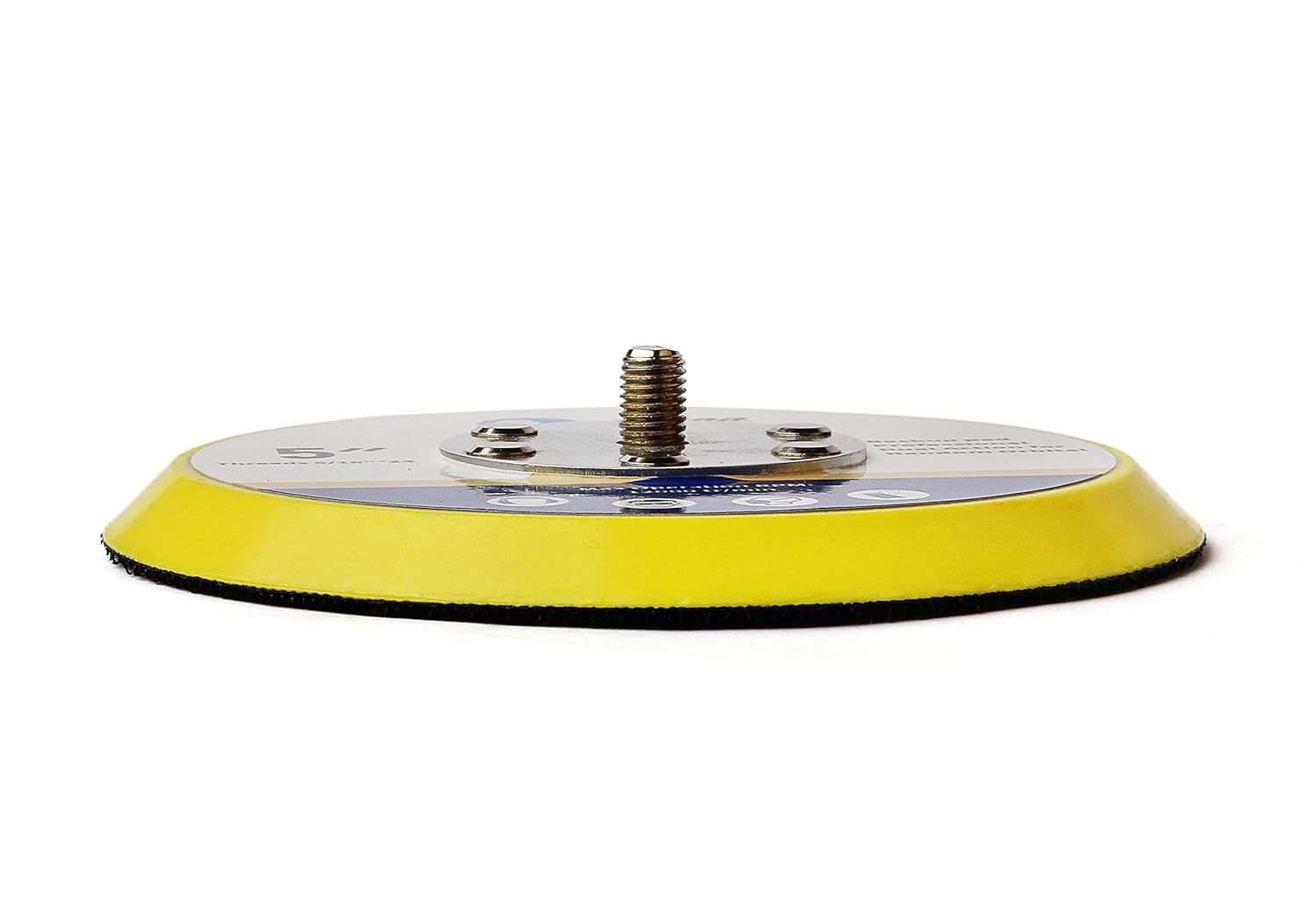 5" Hook and Loop Backing Plate for Air Sander Dual Action Car Polisher Polishing (5/16"-24 Thread)